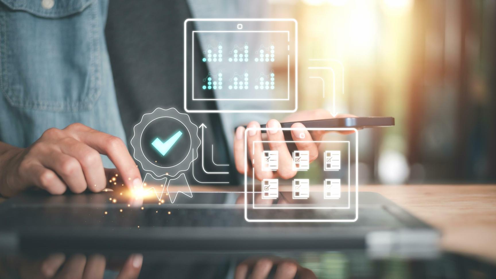 Estudiante trabajando en ejercicios de SEO local